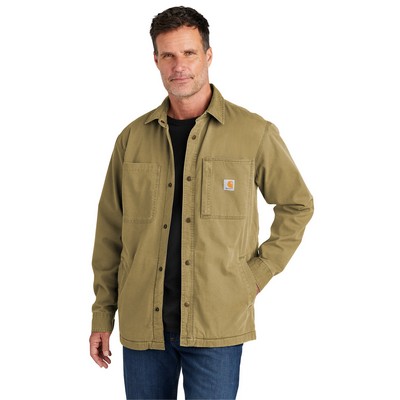 Carhartt® Rugged Flex® Fleece-Lined Shirt Jacket