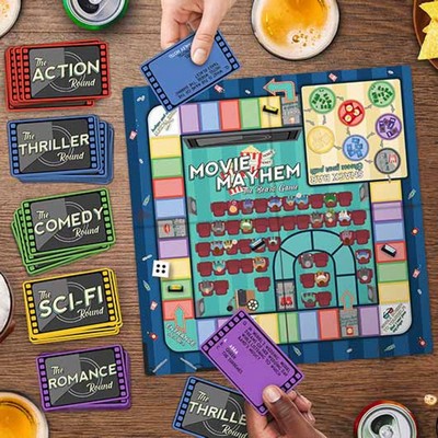 Movie Mayhem The Board Game