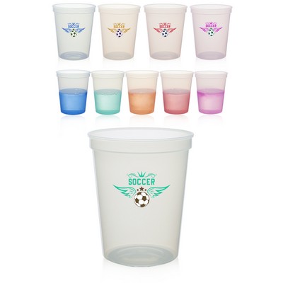 16 Oz. USA Made Color Change Stadium Cup