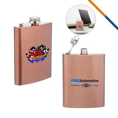 8 Oz. Igor Stainless Steel Hip Flask