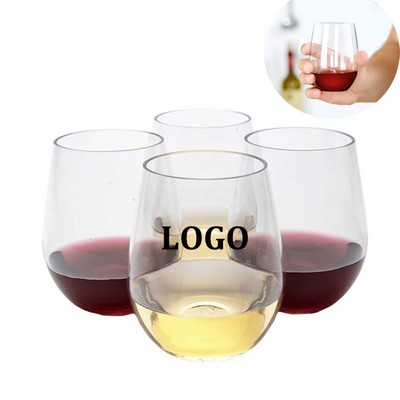 16 Oz Tritan Plastic Wine Glasses