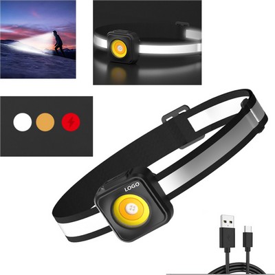 Bright USB Rechargeable Headlamp