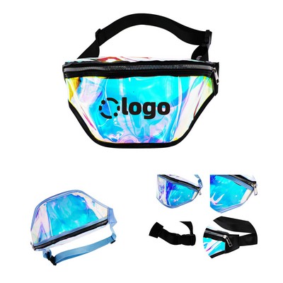 Clear Holographic Fanny Pack