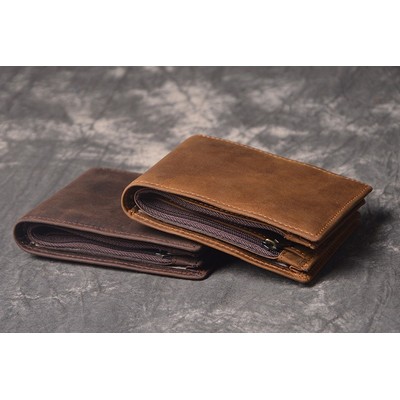 Breton Bifold Leather Wallet