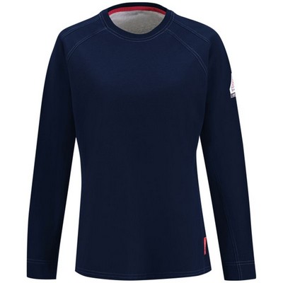 Bulwark™ iQ Series® Comfort Knit Women's Tee Shirt - Dark Blue