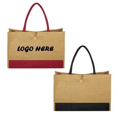 Jute Tote Bag