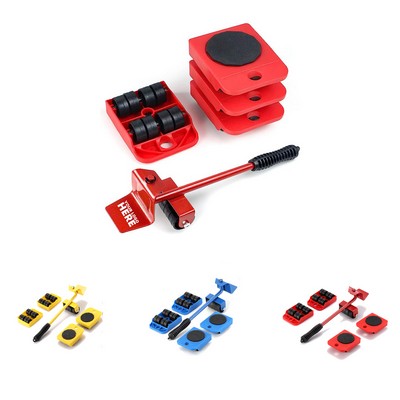 Furniture Dolly Lifter Universal Wheels Mover Tool Set