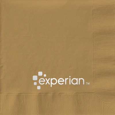 Gold Cocktail 3-Ply Beverage Napkins - Custom Foil Print