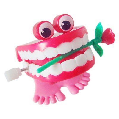 Wind Up teeth with Rose