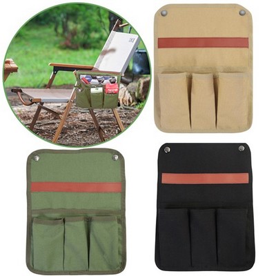 Canvas Chair Arm Organizer