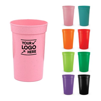 Reusable 16 Oz. Plastic Stadium Cups