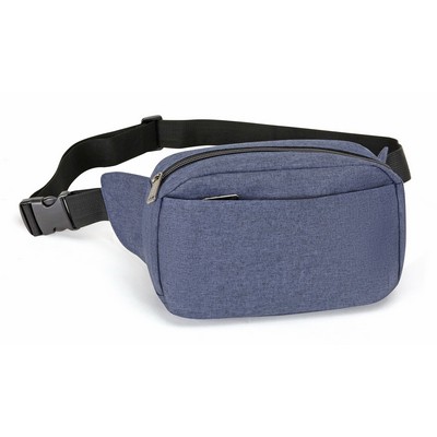 Hethered 3-Zipper Fanny Pack