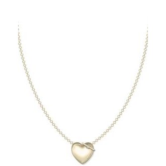 Olivia Burton® Classic Knot Heart Gold Plated Necklace