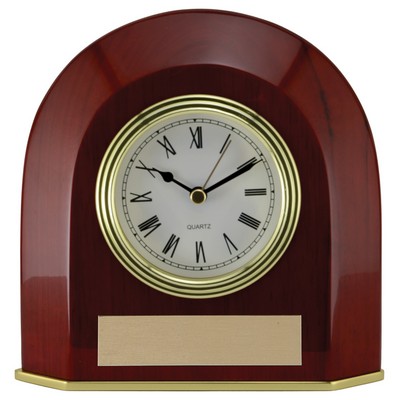 Oval Elliptical Edge Clock, Award Trophy, xx1"