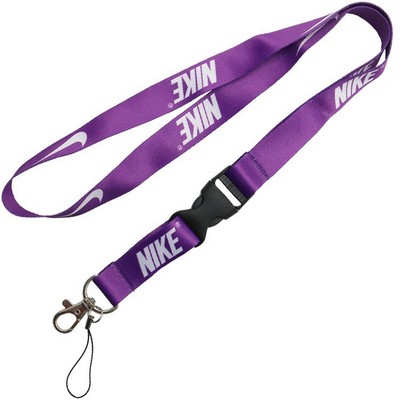 3/4'' x 36'' Polyester Neck Lanyard Strap