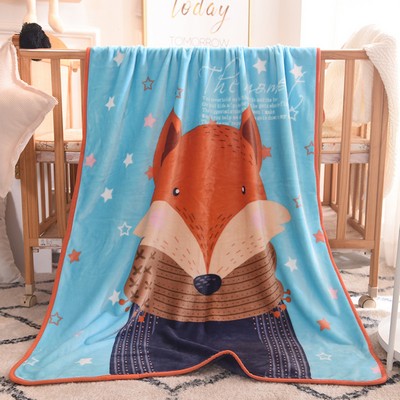 Customizable Children's Cartoon Blanket