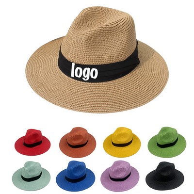 Floppy Wide Brim Straw Hat