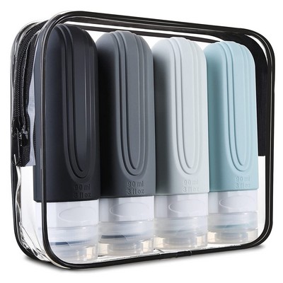 Travel Bottles For Toiletries (4 Pack)