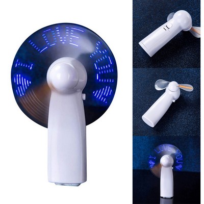 LED Light Romantic Cooling Fan