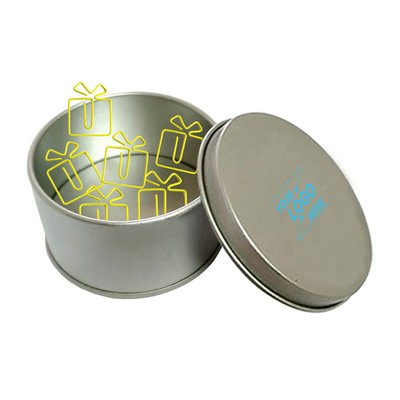 Gift Box Paper Clips in Tin Case