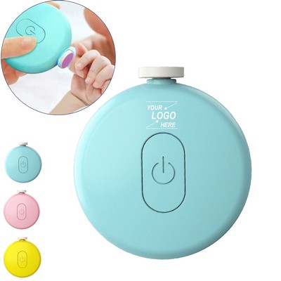 Electric Baby Nail Trimmer with 6 Grinding Pads