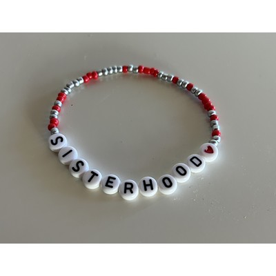 Letter Tiny Bead Bracelets