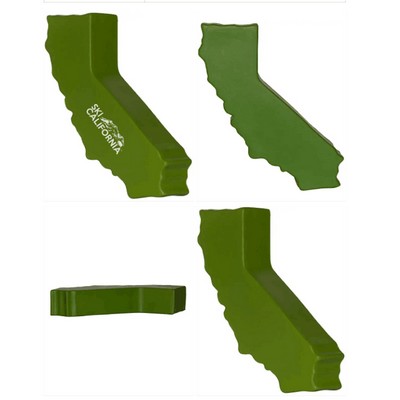 California Shaped PU Stress Ball