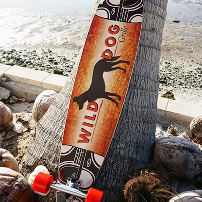 Branded Longboard Deck