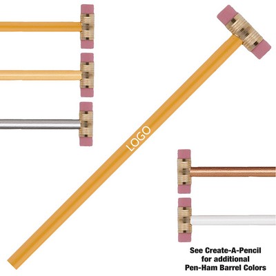 2 Double Eraser Gavel Pencil