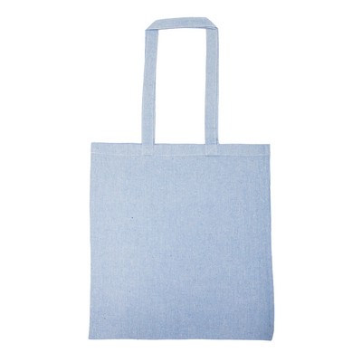 Lightweight Recycled Canvas Over the Shoulder Extended Handle Tote Bag