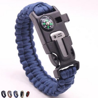 Outdoor Multifunctional Survival Bracelet