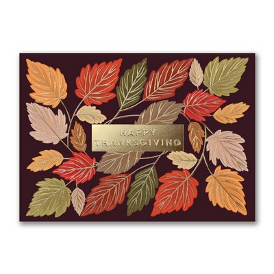 Autumn's Gift Thanksgiving Card