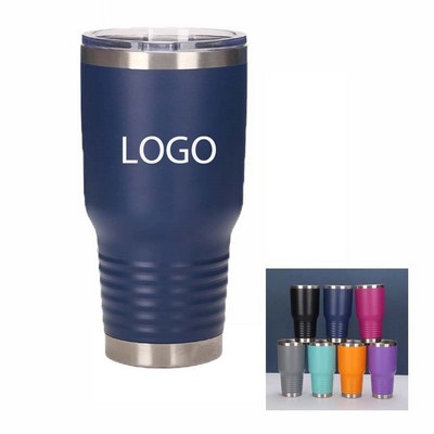 30 Oz. Polar Camel Ringneck Vacuum Insulated Tumbler w/ Lid