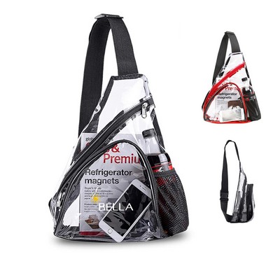 Clear Pvc Sling Bag