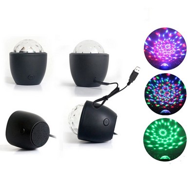 USB Mini DJ Voice Control Light