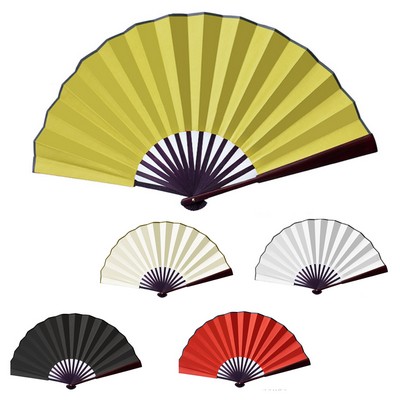 Bamboo Silk Folding Fan