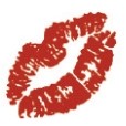 Red Lips Stock Temporary Tattoo