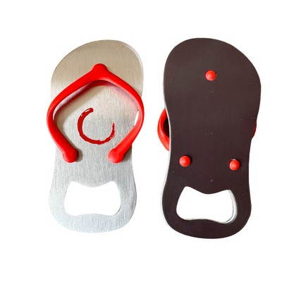 Slipper Shaped Magnetic Bottle Opener