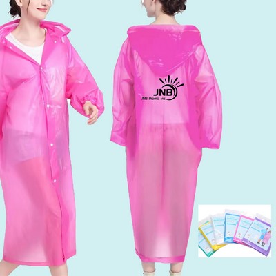 Waterproof Adult EVA Rain Poncho