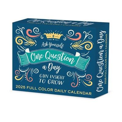 One Question A Day 2025 6.2" x 5.4" Box Calendar