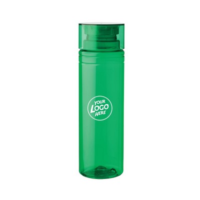 Cylindrical Plastic Water Bottles - 30 oz