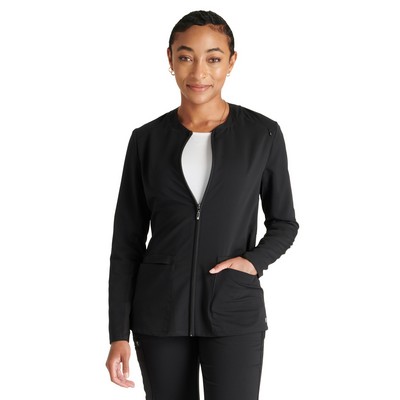 Cherokee® - Atmos - Women's Zip Front Scrub Jacket