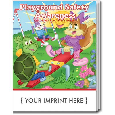 Playground Safety Awareness Coloring Book Fun Pack