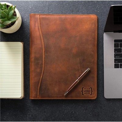 Falit Handmade Leather Padfolio (9"x12")