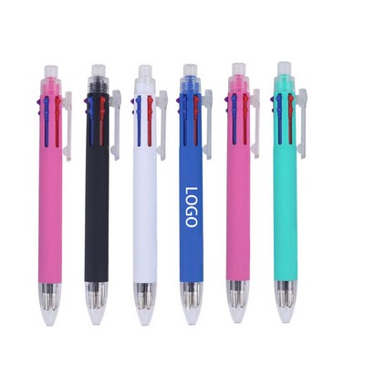 Multifunctional 5 Colors Ballpoint