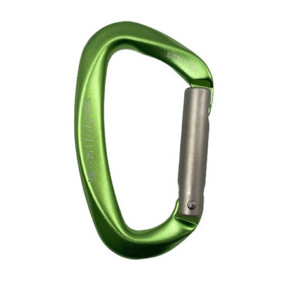 D-Shape Straight Gate Carabiner