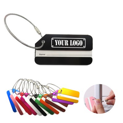 Aluminium Alloy Luggage Tag