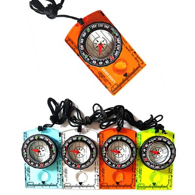 Professional Orienteering Compass w/ Lanyard