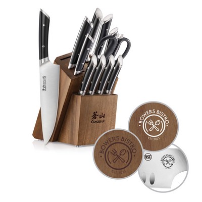 Cangshan 12-Piece Helena Series Knife Block Set