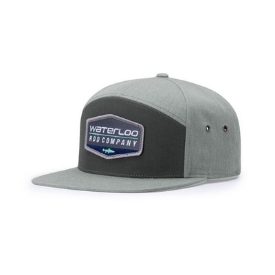 Richardson® 7 Panel Twill Strapback Cap